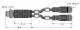Turck VBRS4.4-2RKC4T-5/5/TEL 2f distribution systems Y-distributor 6629190