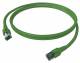 ZVK EasyLan CP1KGBGBG0020 FlexBoot Cat.6 patch cable shielded green 2.0m