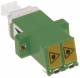 ZVK EasyLan PLVZAA22DPGN LWL coupling LCD/APC Premium OS2 green