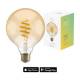 Avanca International BV HBEB-0312 Hombli smart filament light bulb, G95, E27, CCT, amber