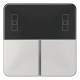 Jung CD4093TSALG KNX Tastensatz kpl für Raumcontrollermodul lichtgrau