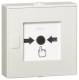 HAGER TG558B , radio Druckknopfmelder, alarm stop TG55xA