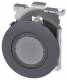 Siemens 3SU10610JB700AA0 3SU1061-0JB70-0AA0 pushbuttons, illuminated 30mm round metal matte clear