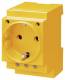 Siemens 5TE6810 16A Schuko socket yellow, 620 for distribu