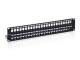 Equip patch panel 48x Cat6A 48,3 cm ( 19 inch ) FTP 1U keystone mounting sw
