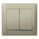 Legrand 771412 LEG rocker series Galea titanium
