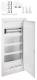 Hager VU48WWH UP distributor volta 4-row for multimedia with plastic door