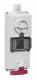 Schneider Electric 82759 Schneider socket with lock 16A 3p+N+E 380-415VAC IP65 surface-mounted