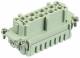 09340062716 Harting socket insert, HAN 6 HvES cage clamp termination