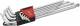 Cimco 110606 Hexagonal Allen key set 9 pieces