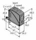 Turck LT3PULVQ Opto sensor retro-reflective sensor laser barrel. 3067274
