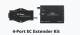 NVT Phybridge Switch CLEER PoE over Coax EC 4 Port Extender **KIT!**