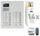 TCS PVU16140-0010 video pre:pack color 14 buttons UP
