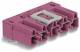 WAGO 770-895/011-000/082-000 Stiftteil für LP Abgew. 5-P. pink