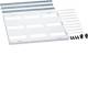 Hager UC33MG kit universN 450x750 for REG horizontal 9x12 PLE