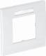 OBO Bettermann 6119332 OBO AR45-BF1 RW Abdeckrahmen Modul 45,1fach 84x84mm reinweiß 