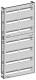 Siemens 8GK41017KK22 ALPHA400DIN, erecting kit, abs. 150mm with longitudinal beams, H = 1050 B = 500