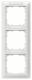 Siemens 5TG25532 5TG2553-2 DELTA line, titanium white Rah, 222x80mm perpendicular 5TG2553-2