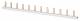 Siemens Stiftsammelschiene 10qmm 5ST3733 1phasig+HS L=1016 mm