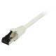 Patchkabel RJ45, CAT8.1 2000Mhz, 0,25m, weiss, S-STP(S/FTP), TPE(Ultra SuperFlex), AWG26, Synergy 21