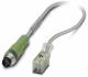 Phoenix Contact 1453326 Phoenix SAC-2P-M 8MS/ 0.6-PUR/ZC-1L-S sensor/actuator cable