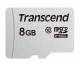 Flash SecureDigitalCard (microSD) 8GB - Transcend 300S