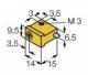 Turck NI2-Q9.5-AP6/S34 Inductive sensor magnetic field resistant 1650077
