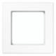 JUNG AC581BFWW frame 1gang Serie A, Creation Alpine white