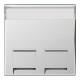 JUNG A569-30BFPLAL cover f.Modular, Jacks
