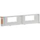 Hager BKGGT80 device carrier 45 for BKG/BKB with H=80mm
