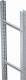 OBO Bettermann 6010547 SLM 50 C40 10 FT Vertical ladder 3000mm, W = 1000mm heavy-dip galvanized steel