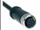 Schmersal A-K8P-M12-SG-10M-BK-1-XA-469 connector M12 8-pin 103001389