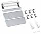 Hager VZ36MME Multimedia expansion package 3 rows without door for Volta, E-Dat