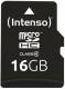 Intenso International 3403470 Intenso 16GB microSDHC Class 4 + SD-Adapter