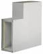 Hager R3065VERZ FLAT ANGLE, FWK 3E/99260, GALVANIZED