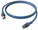 ZVK EasyLan CPP1OBABAB0075 DualBoot Push Patch Cable Cat.6A shielded blue 7.5m