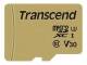 Flash SecureDigitalCard (microSD) 8GB - Transcend 500S