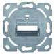 Telegärtner module carrier, flush-mounted box, for 2xAMJ-S mod., design-capable, (Keystone) pack of 10