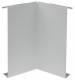 Hager BRS1202IVERZ Inneneckabdeckung, 120mm galvanized steel