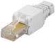 Goobay 68859 CAT 5e UTP tool-free RJ45 network connector - for flexible and rigid inner conductors, AWG 24-26