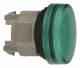 Schneider Electric ZB4BV033E Schneider Leuchtmelder rund grün Kalotte glatt für Einlegeschild