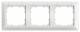 Siemens 5TG25531 5TG2553-1 DELTA line, titanium white Rah, 222x80mm horizontal 5TG2553-1