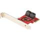 Startech.com 4P6G-PCIE-SATA-CARD 4-PORT SATA PCIE CARD - 6GBPS