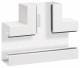 Hager BRS10017089016 T-piece base profile sheet steel 100x170mm OT80mm traffic white
