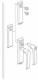 Schneider Electric NSYSTDNCSX Sarel double-bit lock 3 mm Zamak chromed.