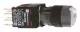 Schneider Electric XB6AW1B5B Schneider illuminated pushbutton SÖ flat ws LED 24V plug D16mm art.
