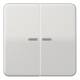 Jung CD595KO5LG Rocker control switch for BA, CD 595 KO 5 LG light gray