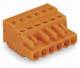 WAGO 231-303/102-000 231-303 / 102-000 female connector, 3-pole orange 0,08-2,5qmm
