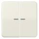 Jung CD595KO5 Rocker control switch for BA, CD 595 KO 5 WS white