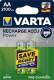 VARTA Rechargeable Akku AA Mignon 2er 2100mAh (Entladeschutz)